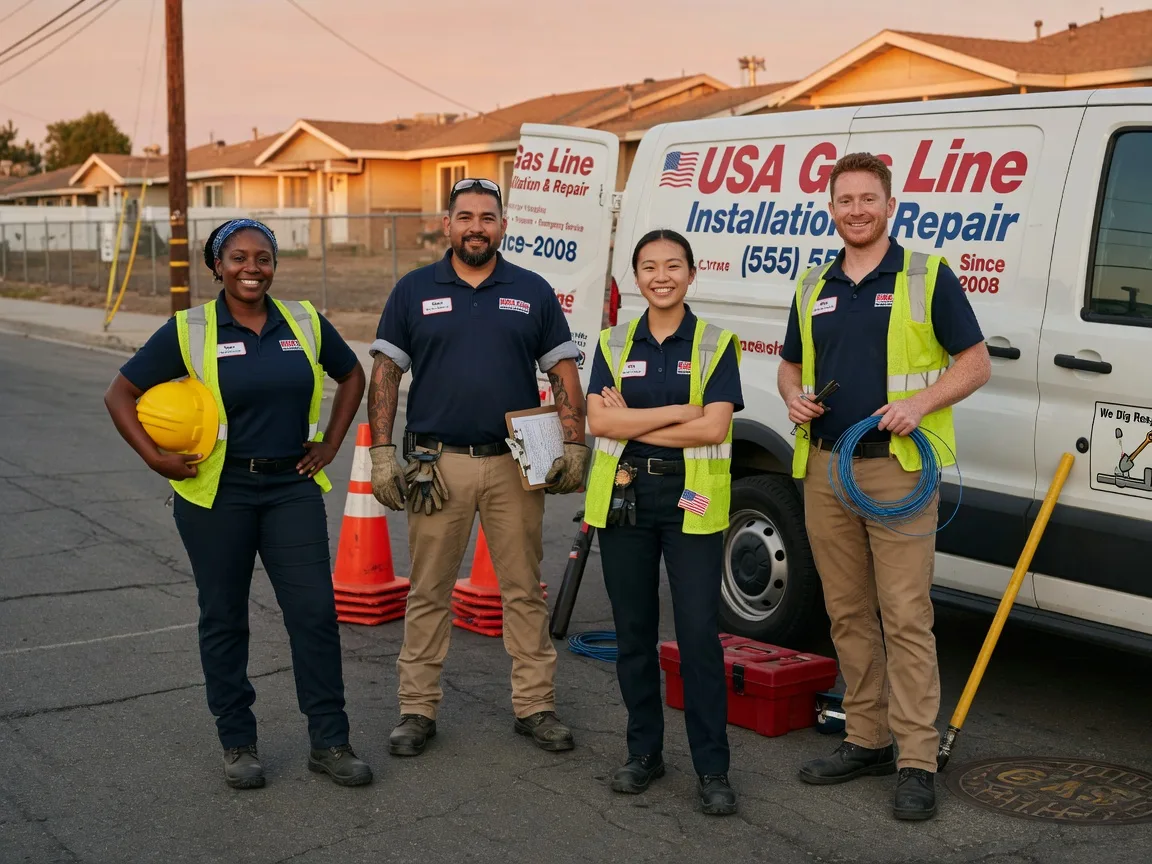 Gas Line Installation company in Haslet, TX